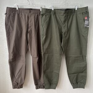 Under Armour 44x30 Jogger Bundle NWT Neutral Minimal Tech Casual Athletic Pants